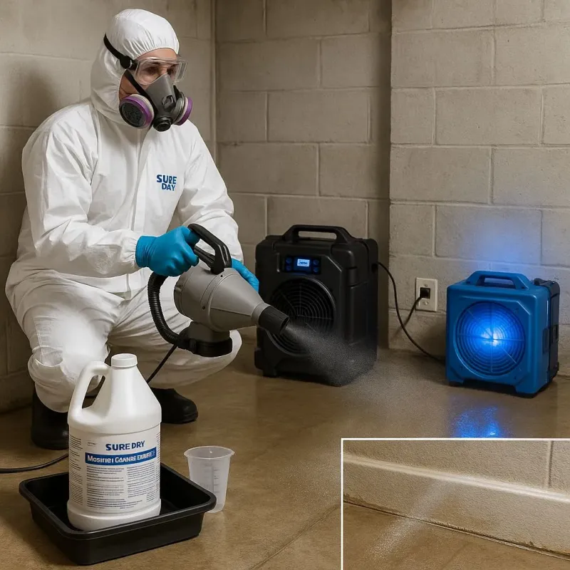 Sanitization and Odor Removal process in LaBelle, FL