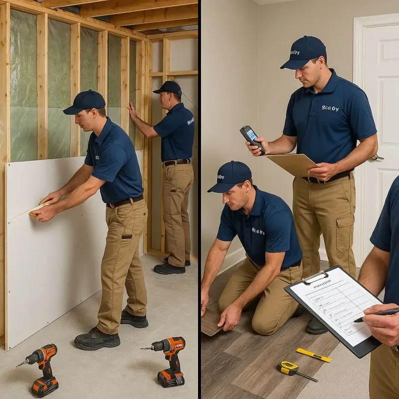 Repairs and Reconstruction process in LaBelle, FL